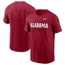 Men's - Nike Alabama Primetime Evergreen Wordmark T-Shirt - Crimson