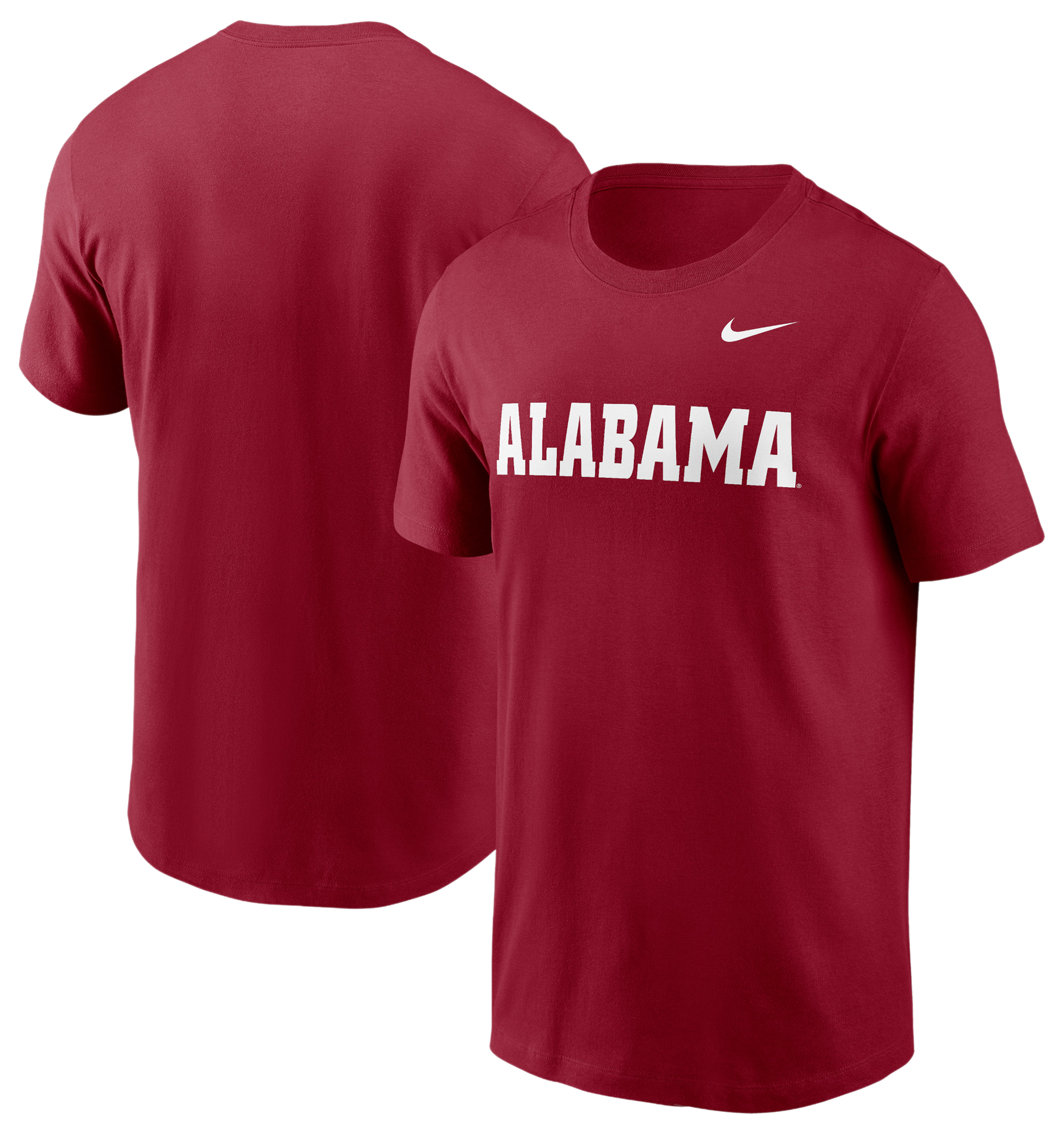 Nike Alabama Primetime Evergreen Wordmark T-Shirt - Men's