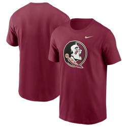 Men's - Nike Florida State Primetime Evergreen Logo T-Shirt - Garnet