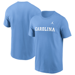 Men's - Jordan North Carolina Primetime Evergreen Wordmark... - Light Blue