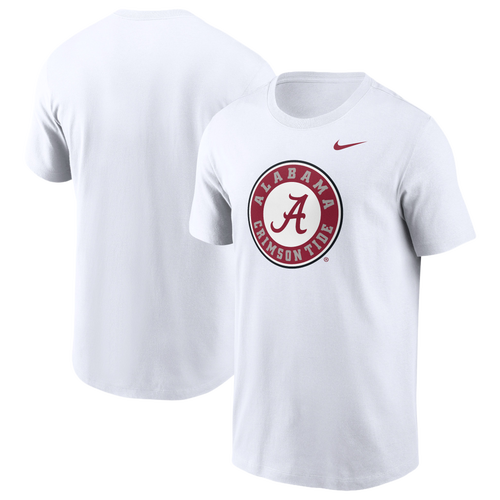 Nike Mens Alabama Crimson Tide Alabama Primetime Evergreen Alternate Logo... - - White