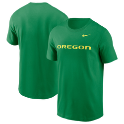 Men's - Nike Oregon Primetime Evergreen Wordmark T-Shirt - Green