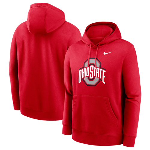 Nike Mens Ohio State Buckeyes Ohio State Primetime Evergreen Club Fleece... - - Scarlet Size XXL