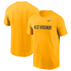 Men's - Nike West Virginia Primetime Evergreen Wordmark... - Gold