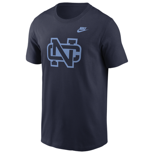 Nike Mens North Carolina Tar Heels NCAA ALT LG Short Sleeve T-Shirt - - Navy