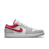 Lt Smoke Grey-Gym Red-White