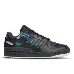 Men Shoes - adidas Forum Exhibit Low - Core Black-Carbon-Grey One