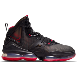 Men Shoes - Nike LeBron 19 - Black-Black-University Red
