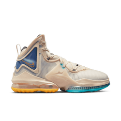 Men Shoes - Nike Lebron 19 - Pearl White-Univ Gold-Game Roy