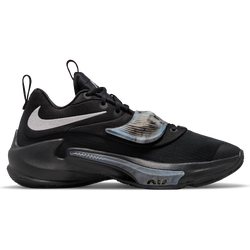 Men Shoes - Nike Zoom Freak 3 - Black-Mtlc Silver-Wolf Grey-pi