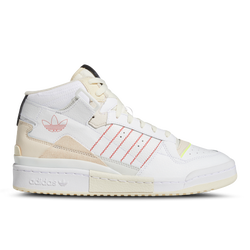 Men Shoes - adidas Forum Exhibit Mid - White-Core Black-Vivid Red