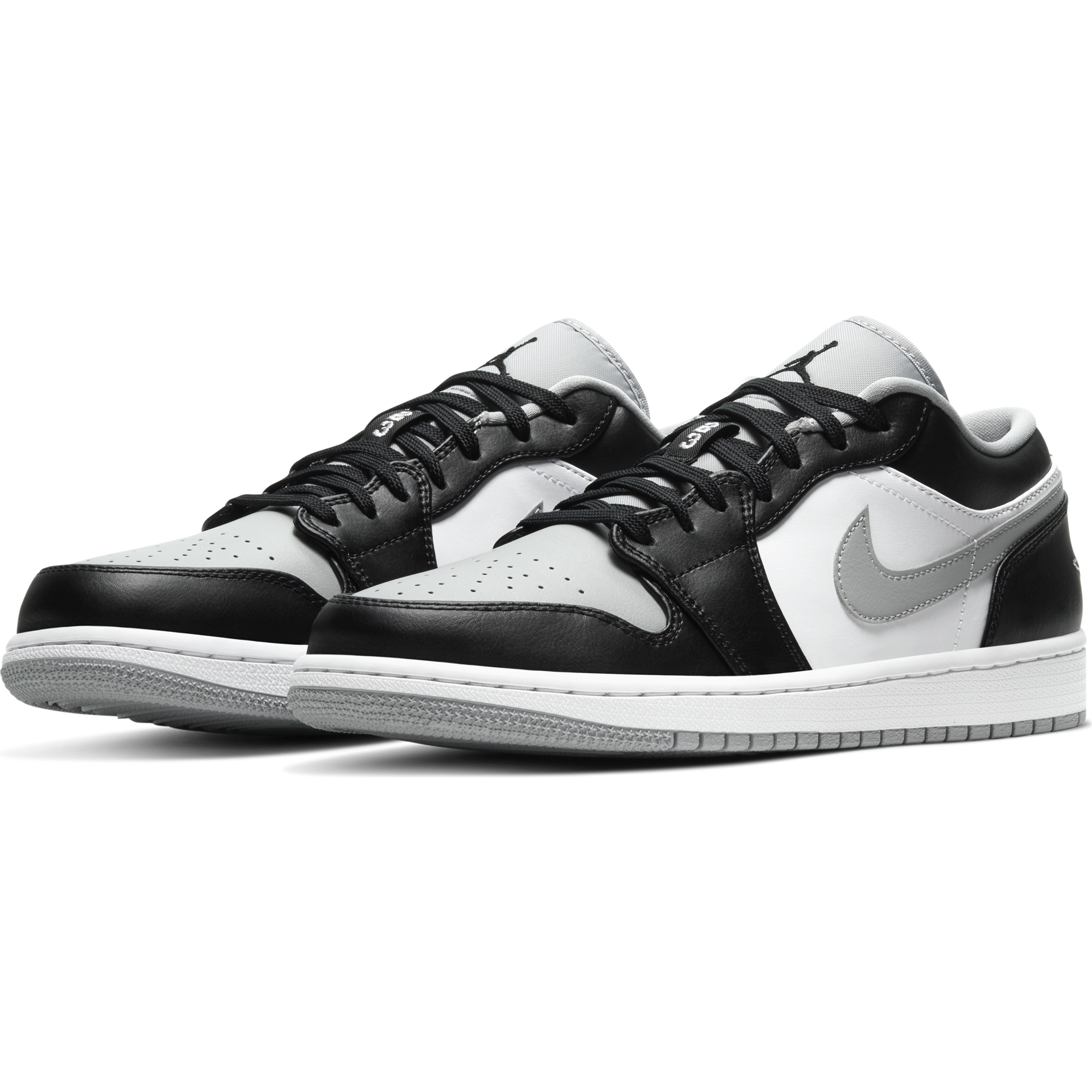 black white gray jordan 1
