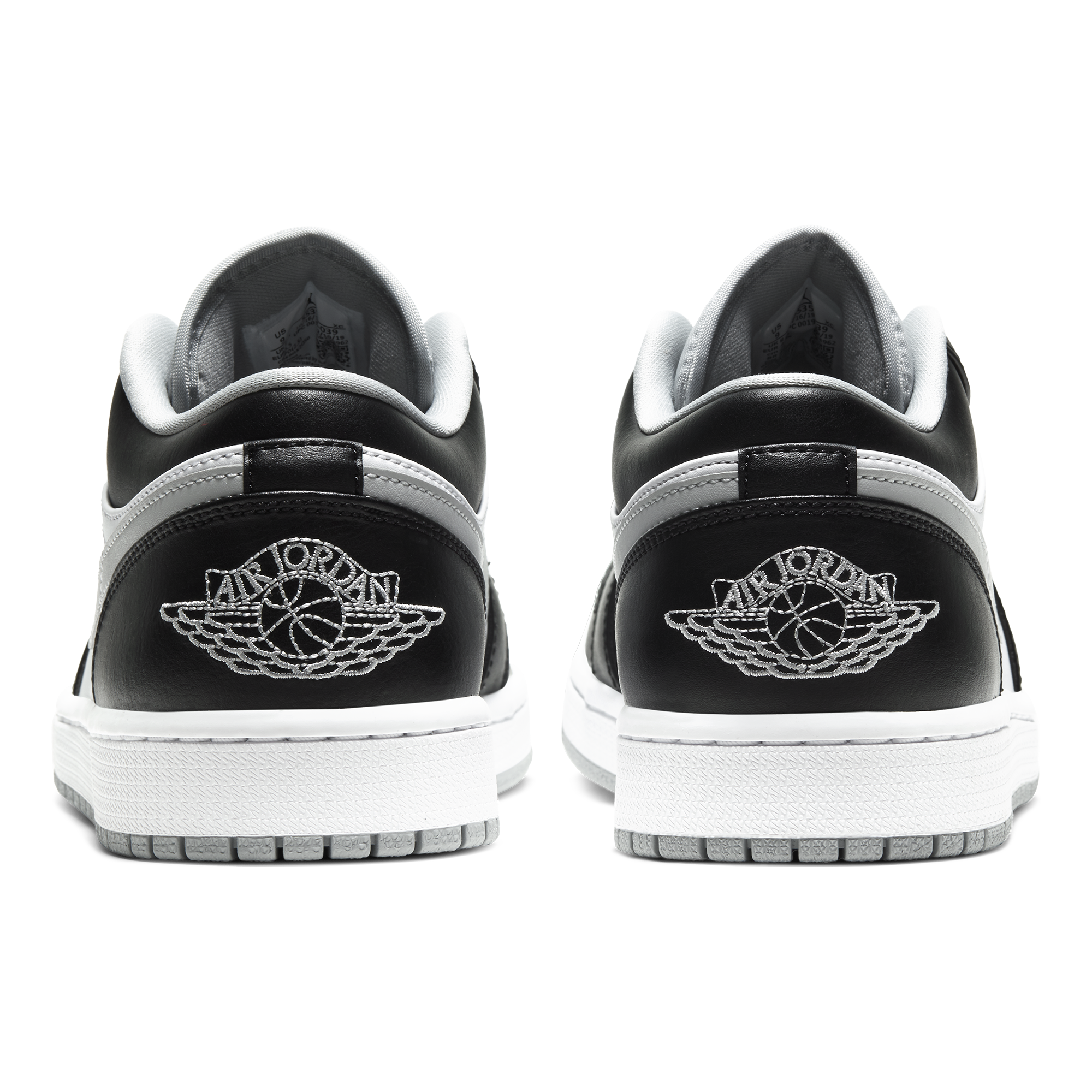 jordan 1 black and white grey