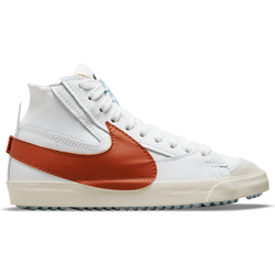 Men Shoes - Nike Blazer Mid '77 Jumbo - White-Dark Russet-White