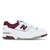 White-Burgandy-Grey