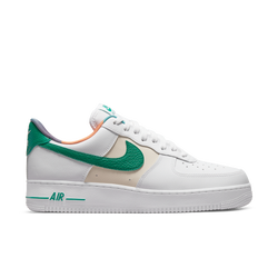 Men Shoes - Nike Air Force 1 '07 LV8 - White-Malachite-Pearl White