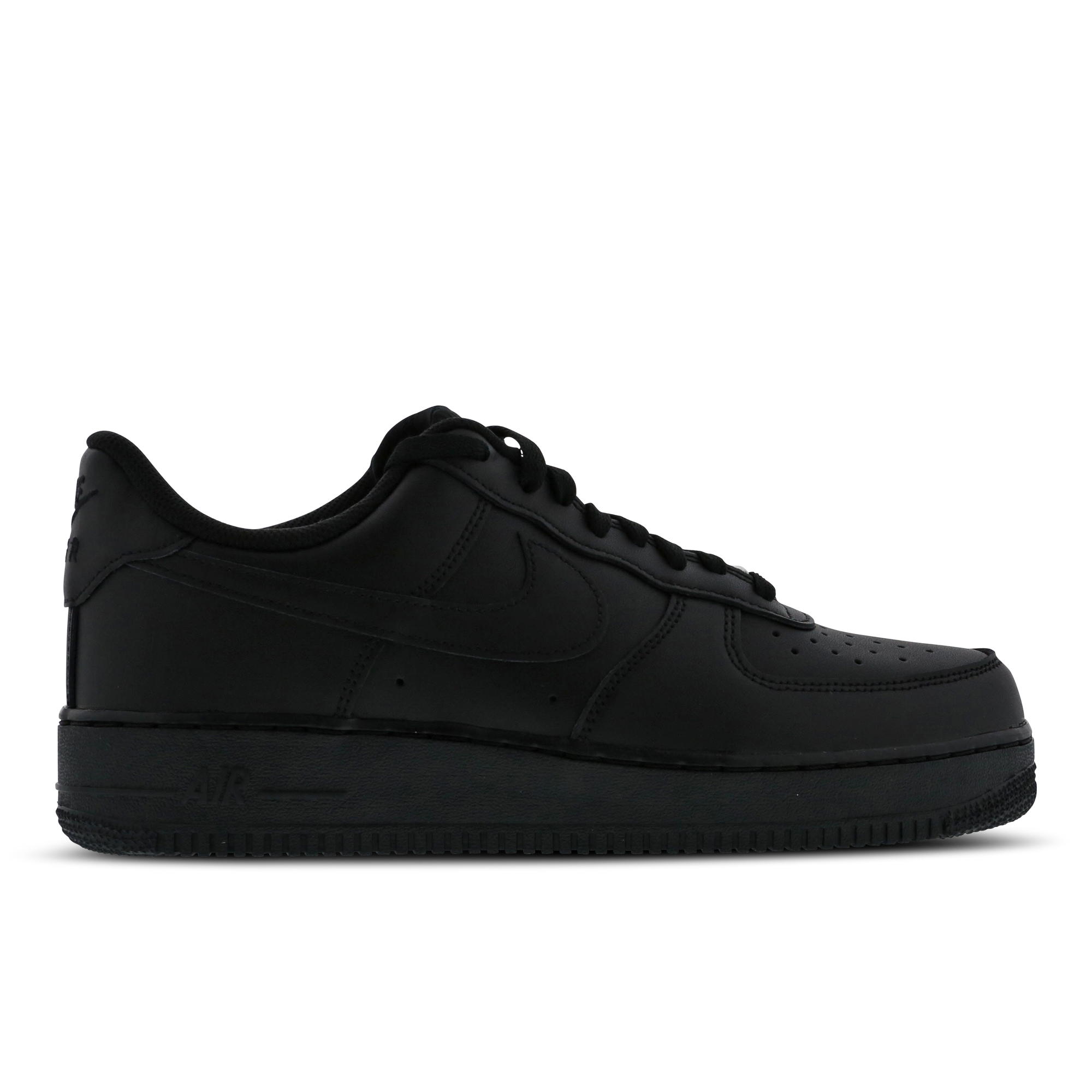 nike air force 1 black low mens