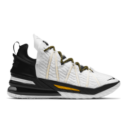 Men Shoes - Nike LeBron 18 - White-Black