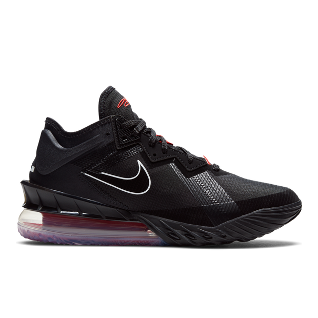 Nike Lebron 18 Low Black Red - CV7562-001