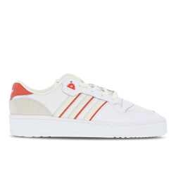 Men Shoes - adidas Rivalry Low - Footwear White-Off White-Preloved Red