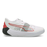 Puma White-High Risk Red