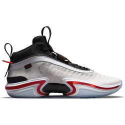 Men Shoes - Jordan 36 - White-White-Bright Crimson