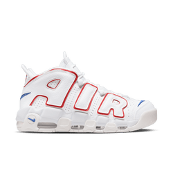 Men Shoes - Nike Air More Uptempo '96 - White-Game Royal-Uni Red