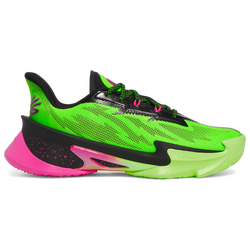 Men Shoes - Under Armour Curry Series 7 - Hyper Green-Black-Comet Green