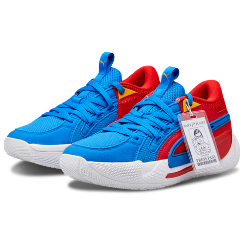 Puma shoes basket blue best sale