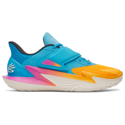 Men Shoes - Under Armour Curry D. Fox 2 - Blue-Yellow-Pink