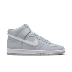 Men Shoes - Nike Dunk High Retro - Lt Smoke Grey-White-Lt Smoke Grey