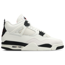 Men Shoes - Jordan 4 Retro - Sail-Black-Univ Red