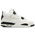 Jordan 4 Retro - Men Shoes Sail-Black-Univ Red