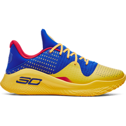 Men Shoes - Under Armour Curry 4 Low Flotro - Team Royal-Taxi-Team Royal