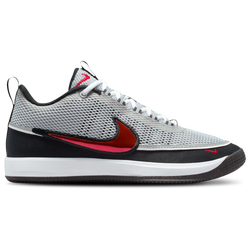 Men Shoes - Nike Book 2 - Metallic Silver-Sport Red-Black