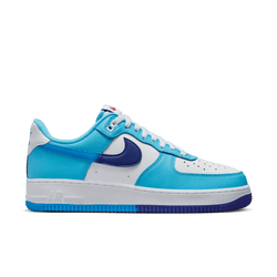 Men Shoes - Nike Air Force 1 '07 LV8 - White-Lt Photo Blue-Deep Royal
