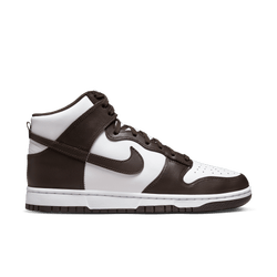 Men Shoes - Nike Dunk High Retro - White-Velvet Brown-White