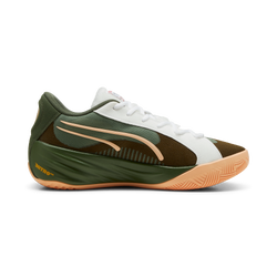 Men Shoes - Puma All-Pro Nitro - Green-White-Brown