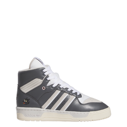 Men Shoes - adidas Rivalry Hi - Grey-White-White