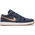 Jordan 1 Low - Men Shoes Midnight Navy-Hemp-University Red