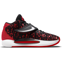 Men Shoes - Nike KD 14 - Black-University Red-White