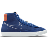 Deep Royal Blue-White-Orange