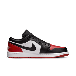 Men Shoes - Jordan 1 Low - White-Black-Varsity Red