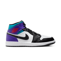 Air jordan 1 mid store black red and blue