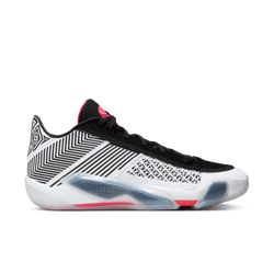 Men Shoes - Jordan 38 Low - White-Siren Red-Black