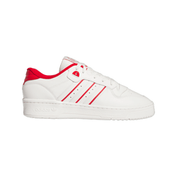 Men Shoes - adidas Rivalry Low - White-White-Scarlet