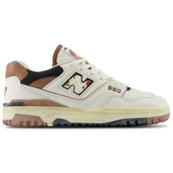 Men Shoes - New Balance 550 - White-Brown-Black