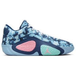 Men Shoes - Jordan Tatum 2 - Blue Void-Bleached Coral-Leche Blue