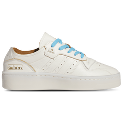 Men Shoes - adidas Rivalry Low - Ivory-Gold Met-Semi Blue