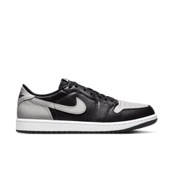 Men Shoes - Jordan 1 Retro Low OG - Black-Medium Grey-White